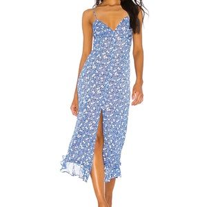 Majorelle/Revolve Quincy midi dress
